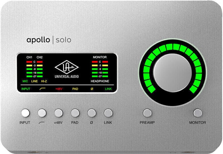 Universal Audio Apollo Solo Heritage Edition Interface audio Thunderbolt