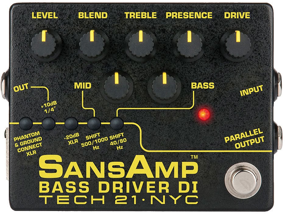 Tech 21 Bass Driver D.I. V.2 Effet basse
