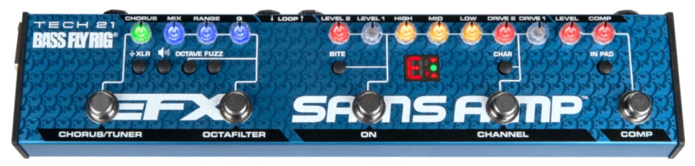 Tech 21 Bass Fly Rig V2 Multieffet basse