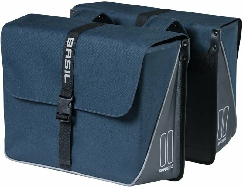 Basil Forte Double Bicycle Bag Navy Blue/Black 35 L