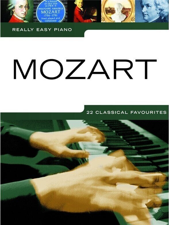 Wise Publications Really Easy Piano: Mozart Notes