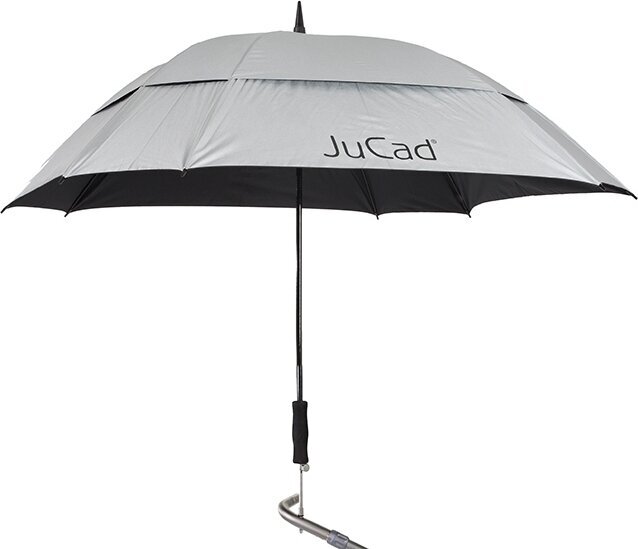 Jucad Telescopic Windproof With Pin Parapluie Silver