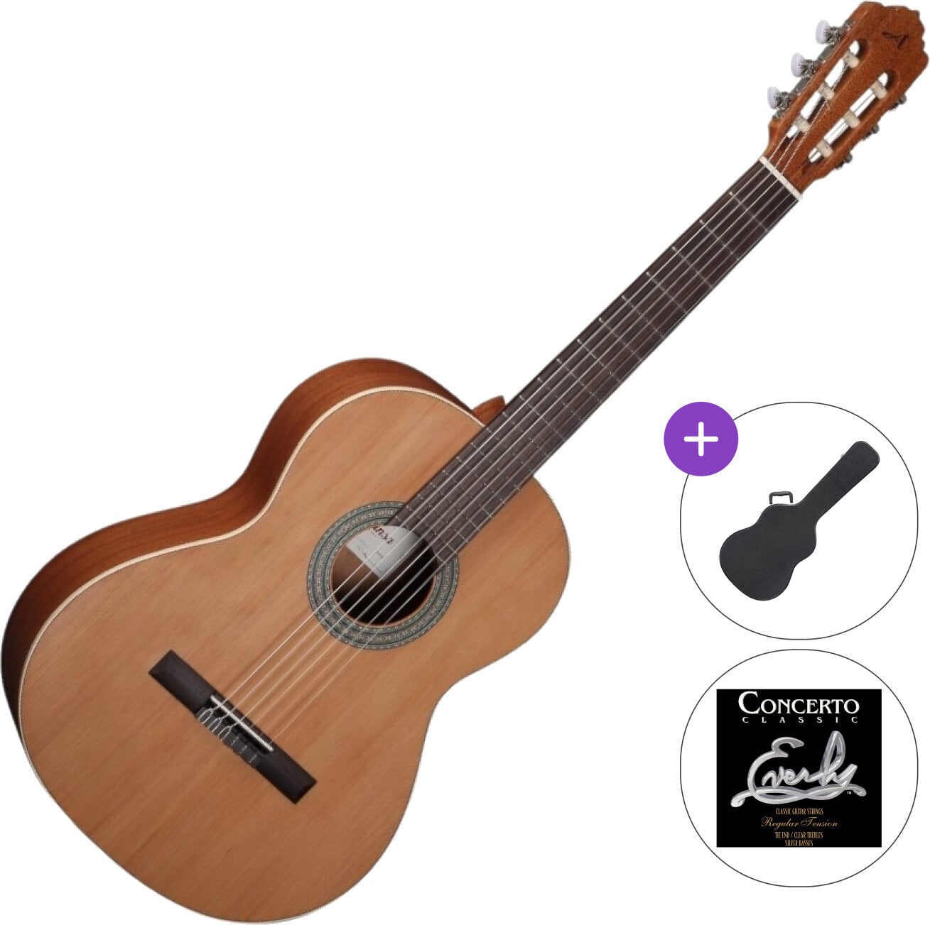 Almansa 400 A SET 4/4 Nature Guitare classique