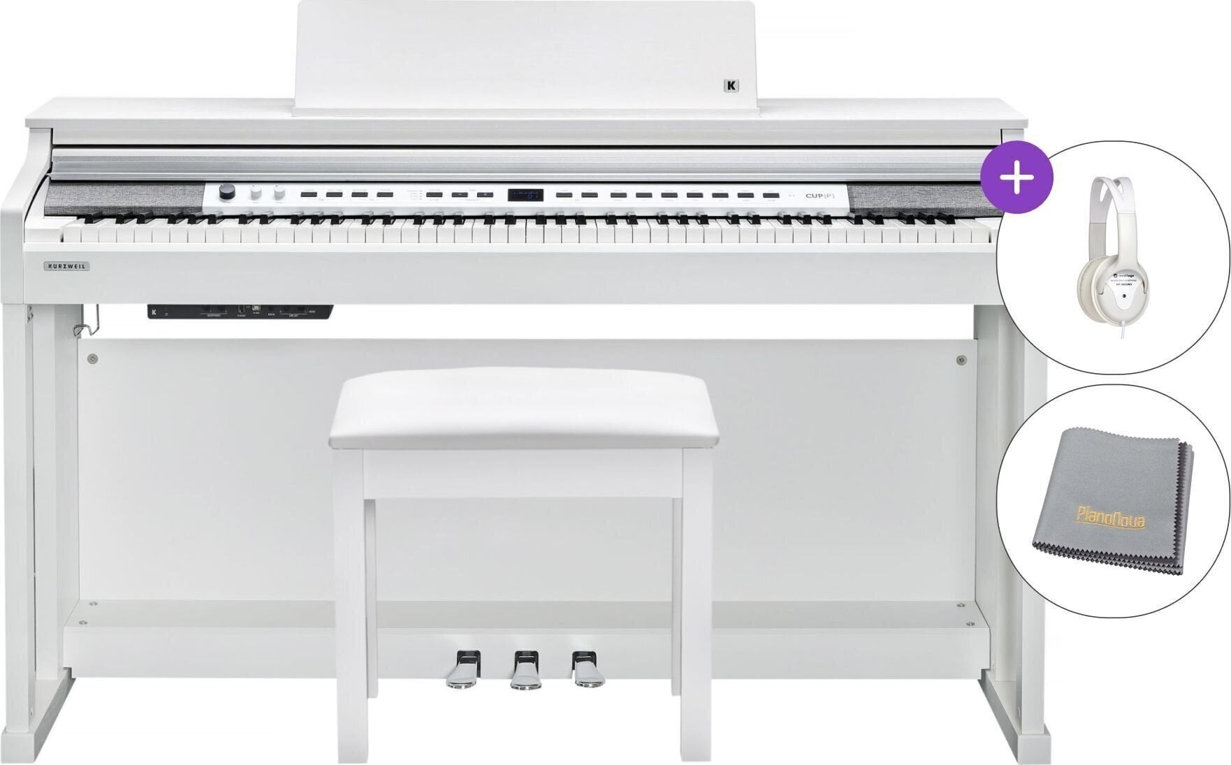 Kurzweil CUP P1 SET Piano numérique White