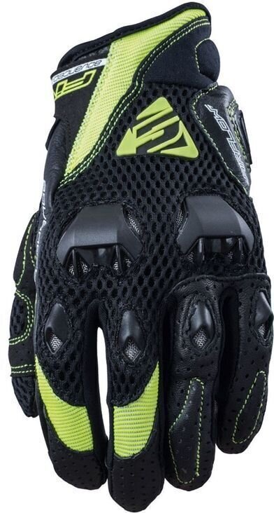 Five Airflow Evo Black/Yellow S Gants de moto