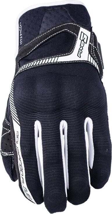 Five RS3 Black/White L Gants de moto
