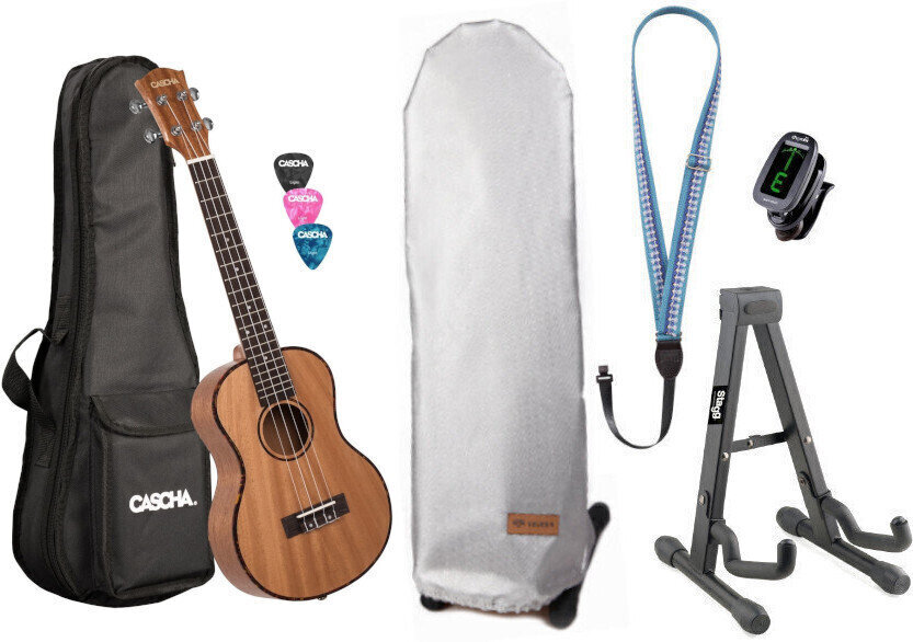 Cascha HH 2048 SET Natural Ukulélé tenor