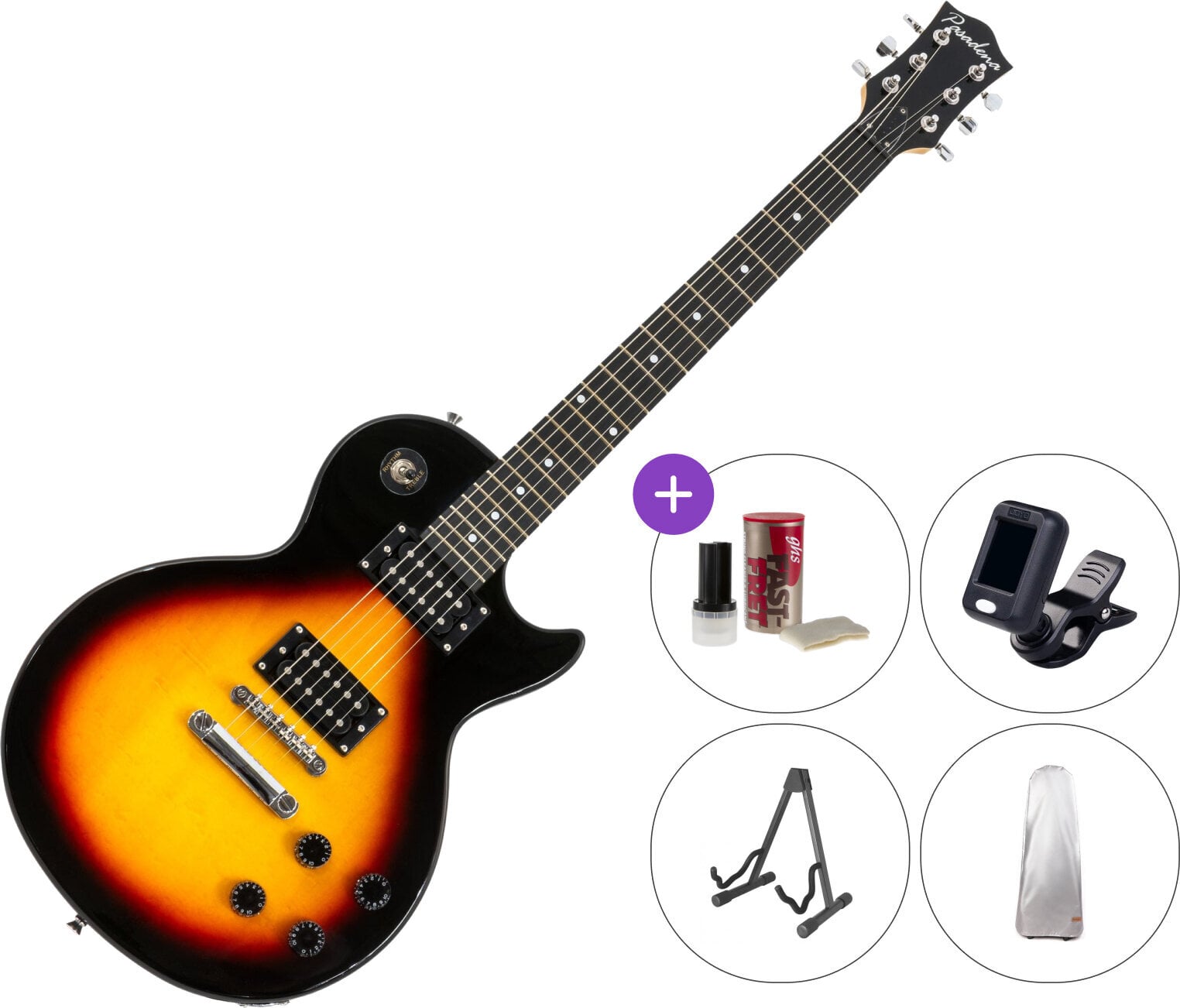 Pasadena LP-19 Sunburst SET Sunburst Guitare électrique