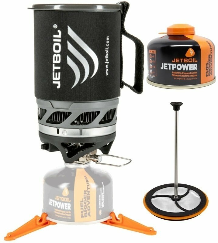JetBoil MicroMo Cooking System SET 0,8 L Carbon Réchaud