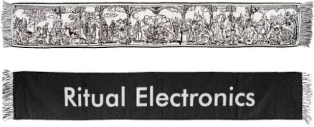 Ritual Electronics Ritual Electronics Woven Scarf Black