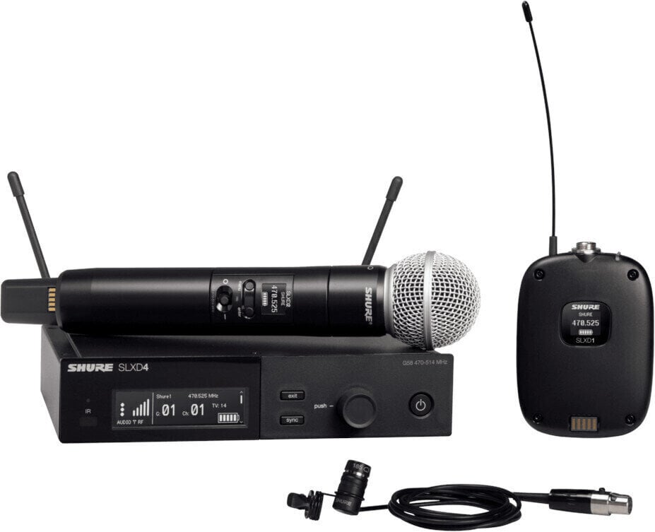 Shure SLXD124E/85 Ensemble sans fil H56