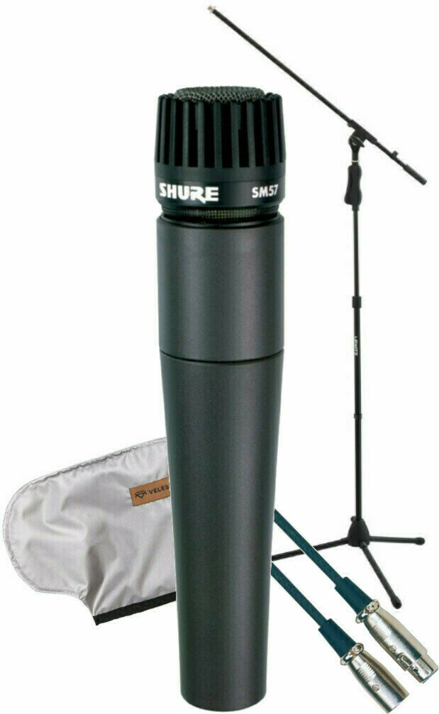Shure SM57-LCE SET Microphone dynamique pour instruments