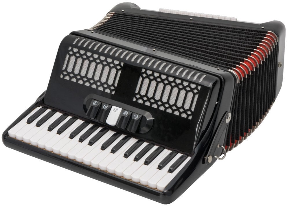 Victory 72BS Noir Accordéon à touches