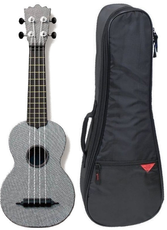 Pasadena WU-21G1-BK SET Ukulélé soprano Gris