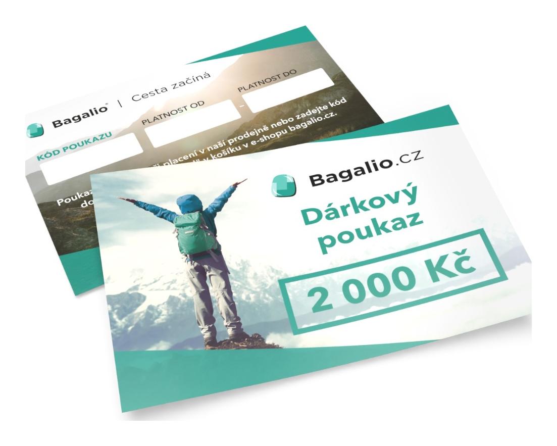 Dárkový poukaz 2000 Kč 