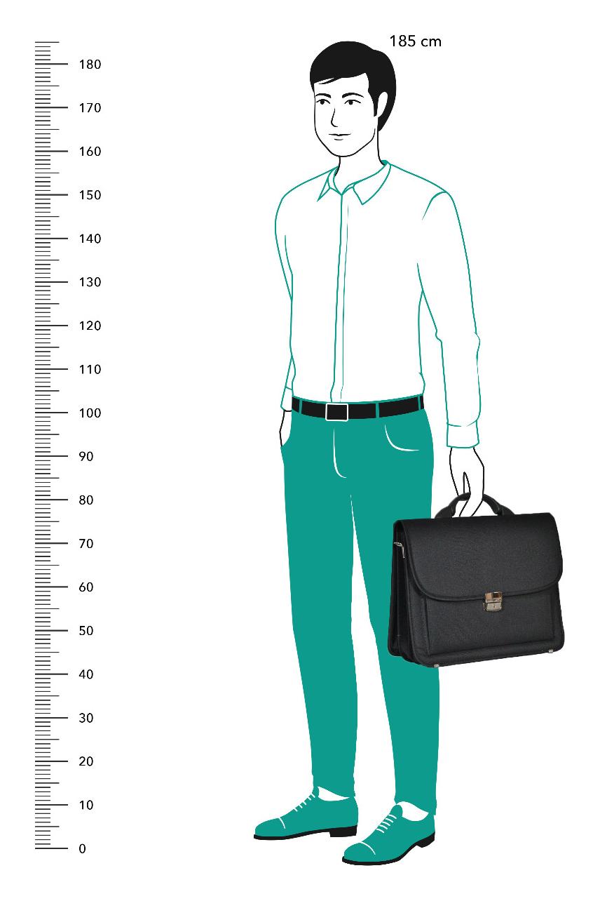 REAbags 7416-T - černá textil 