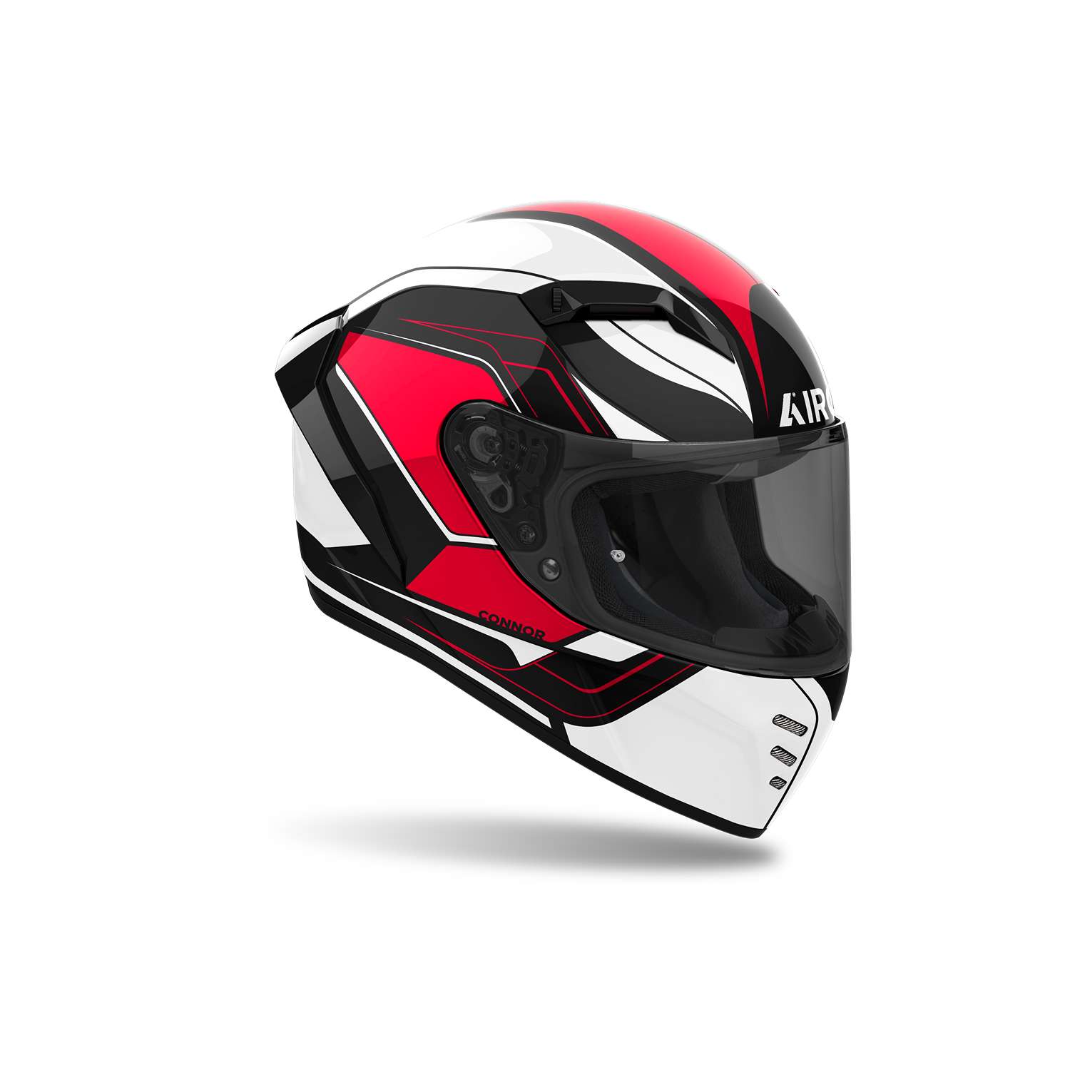 Airoh Connor Dunk Red Gloss Full Face Helmet Größe XL 8029243363903