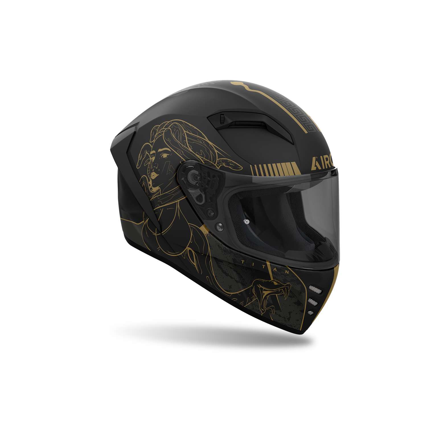 Airoh Connor Titan Matt Full Face Helmet Größe 2XL 8029243368854