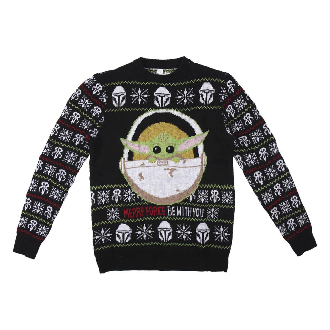 KNITTED JERSEY CHRISTMAS THE MANDALORIAN 8445484027686