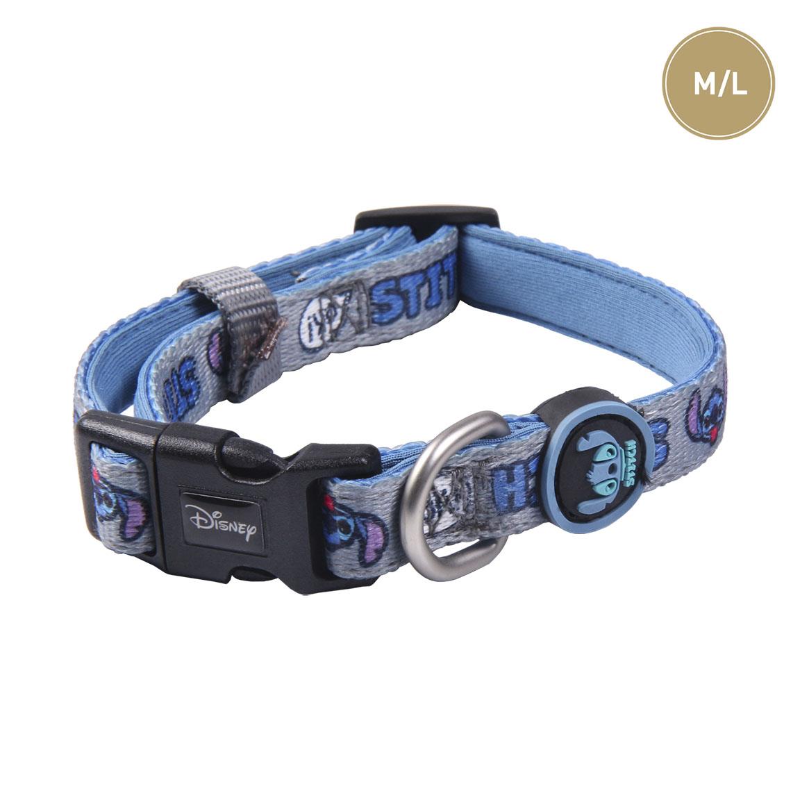COLLAR PREMIUM PARA PERROS M/L STITCH 8445484064773