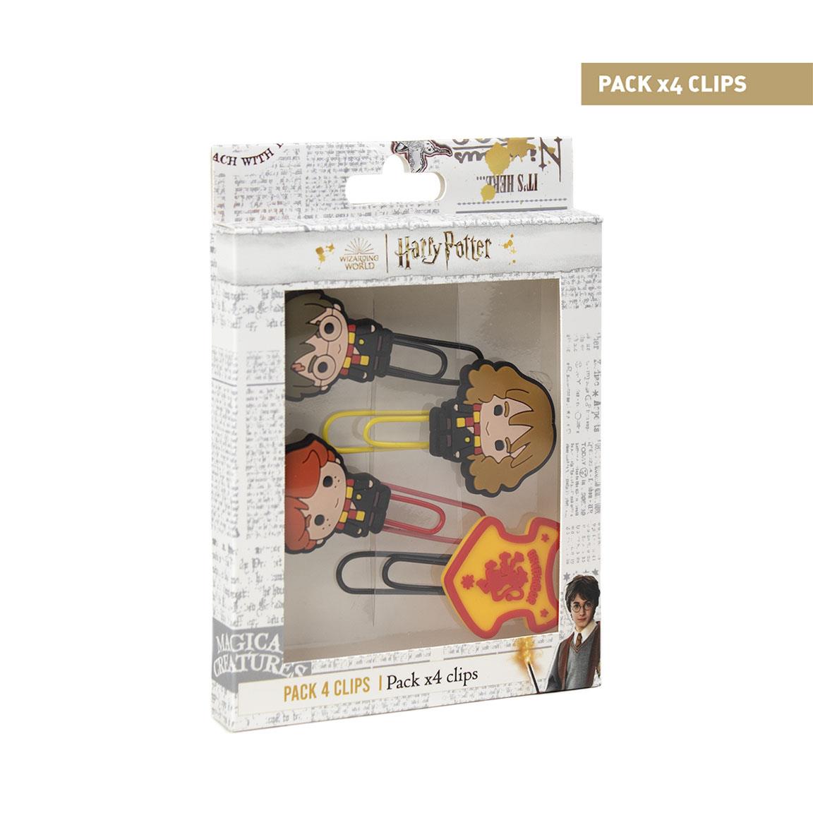 CLIPS PACK X4 HARRY POTTER 8445484122121