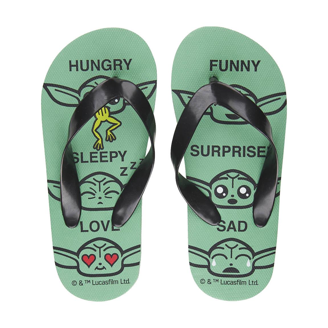 FLIP FLOPS THE MANDALORIAN GROGU 8445484278699