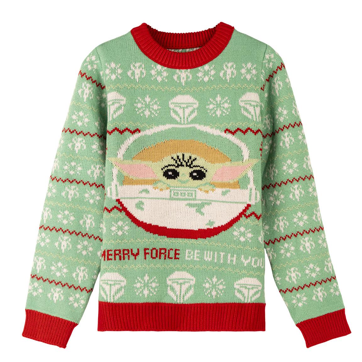 KNITTED JERSEY CHRISTMAS THE MANDALORIAN 8445484321302