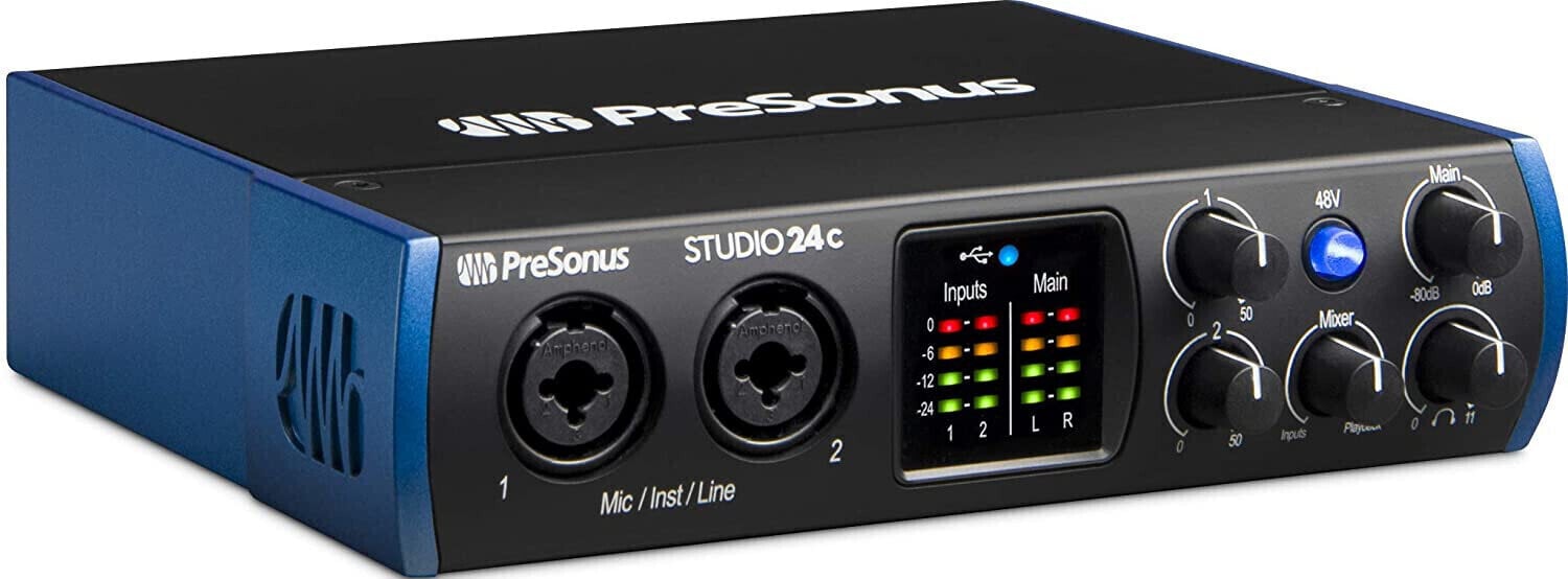 Presonus Studio 24c USB Audio Interface 673454007910