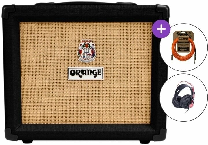 Orange Crush 20RT Black SET Solid-State Combo 