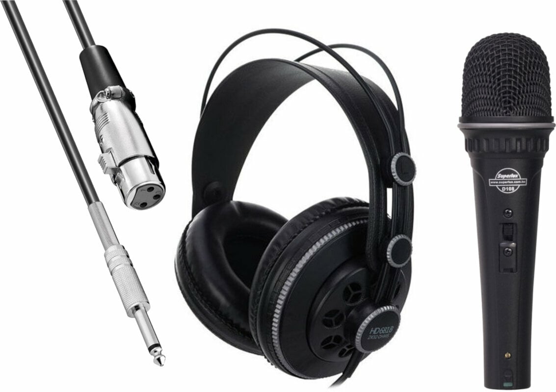 Superlux D108A SET 3 Vocal Dynamic Microphone 