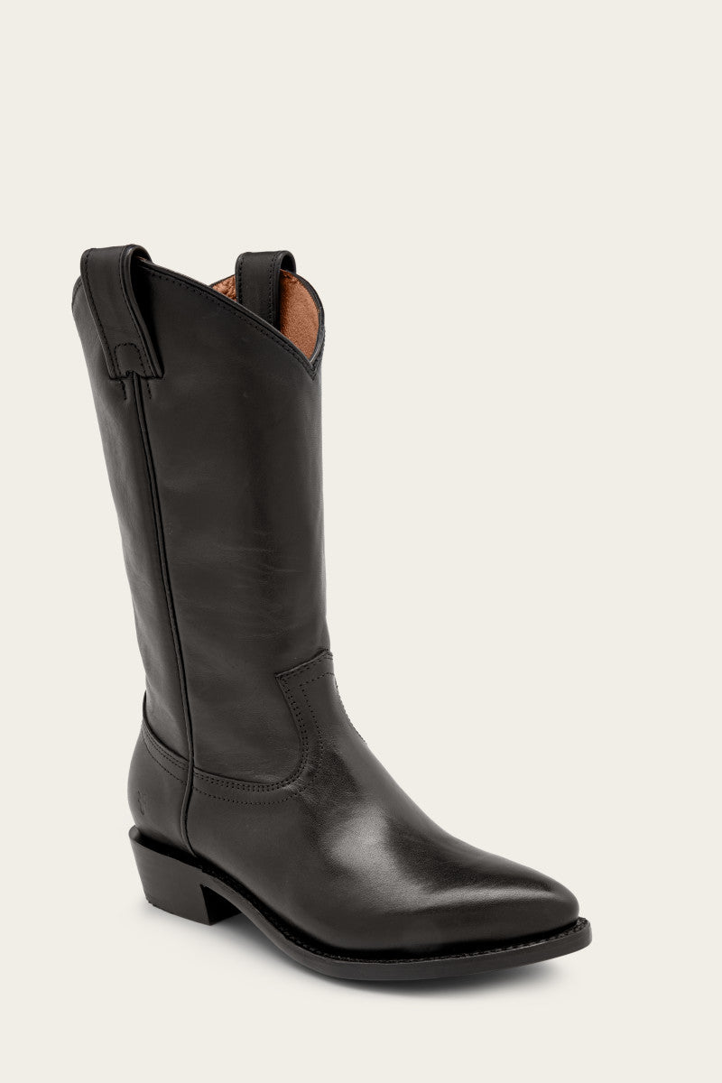 FRYE Billy Pull On Tall Boots in Black - Size 9 190918338057