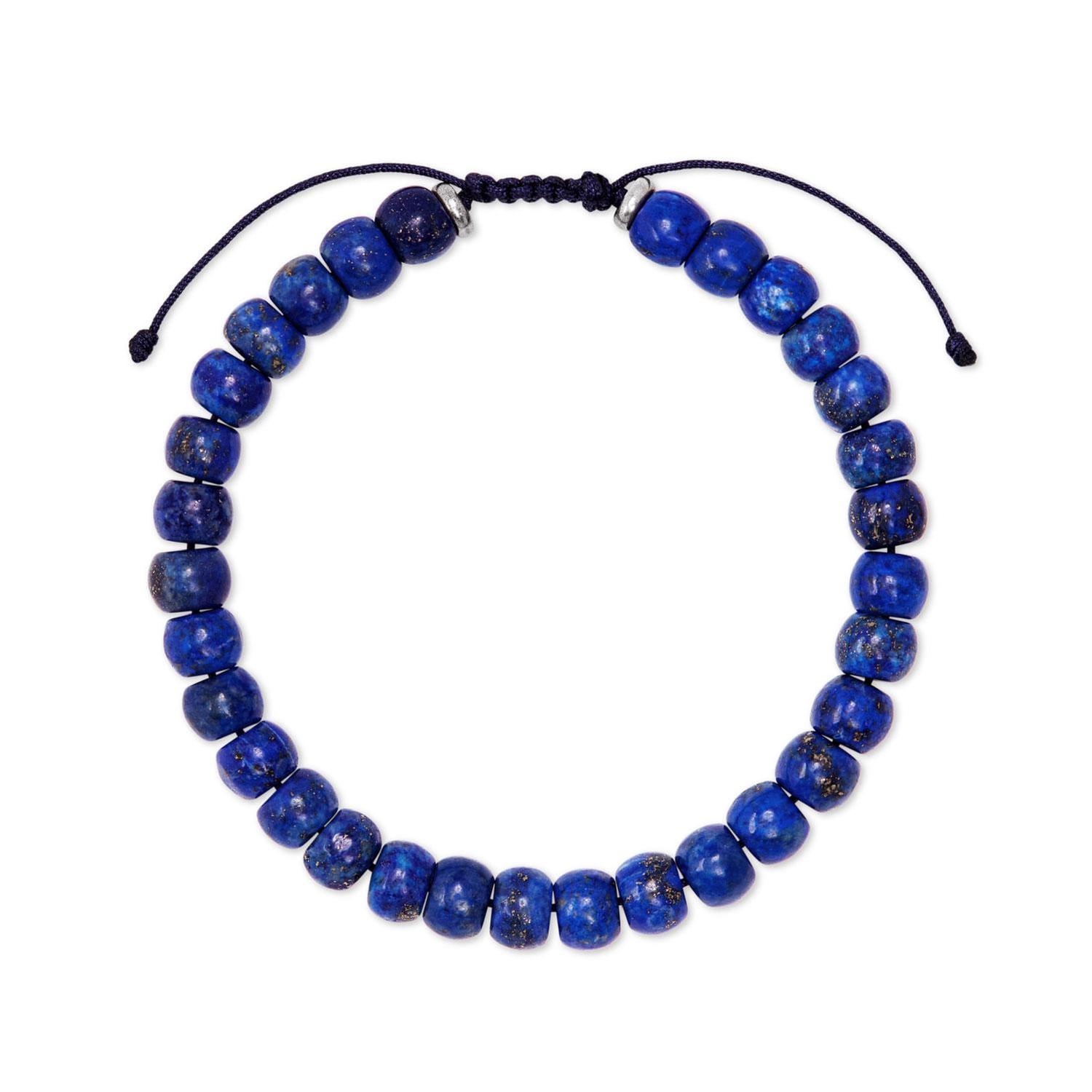 Men's Scott Bros. by Kendra Scott Cade Beaded Bracelet in Blue Lapis 196088005850