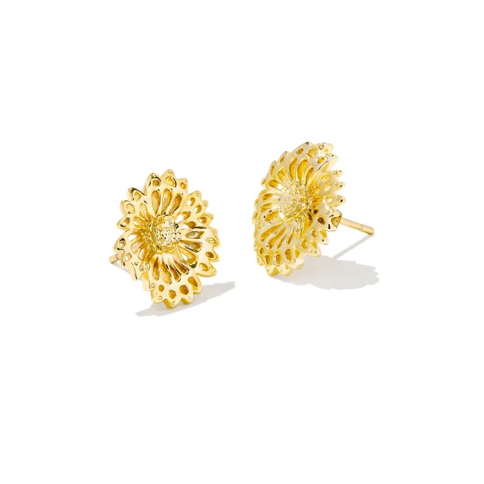 Kendra Scott Brielle Stud Earrings, Gold-Plated 196088513522