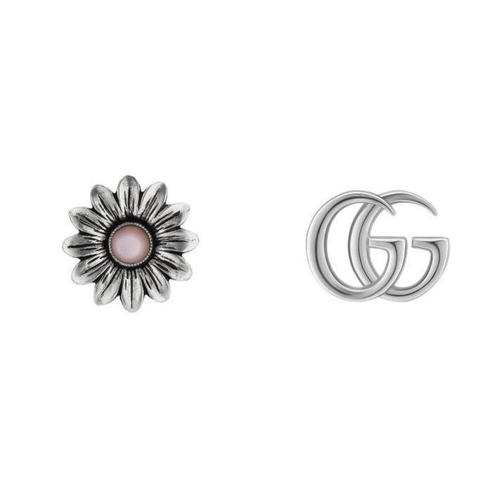 Gucci Double G Flower Stud Earrings 731903488007