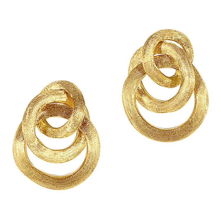 Marco Bicego Yellow Gold Small Knot Earrings | Jaipur Collection 8032762167501