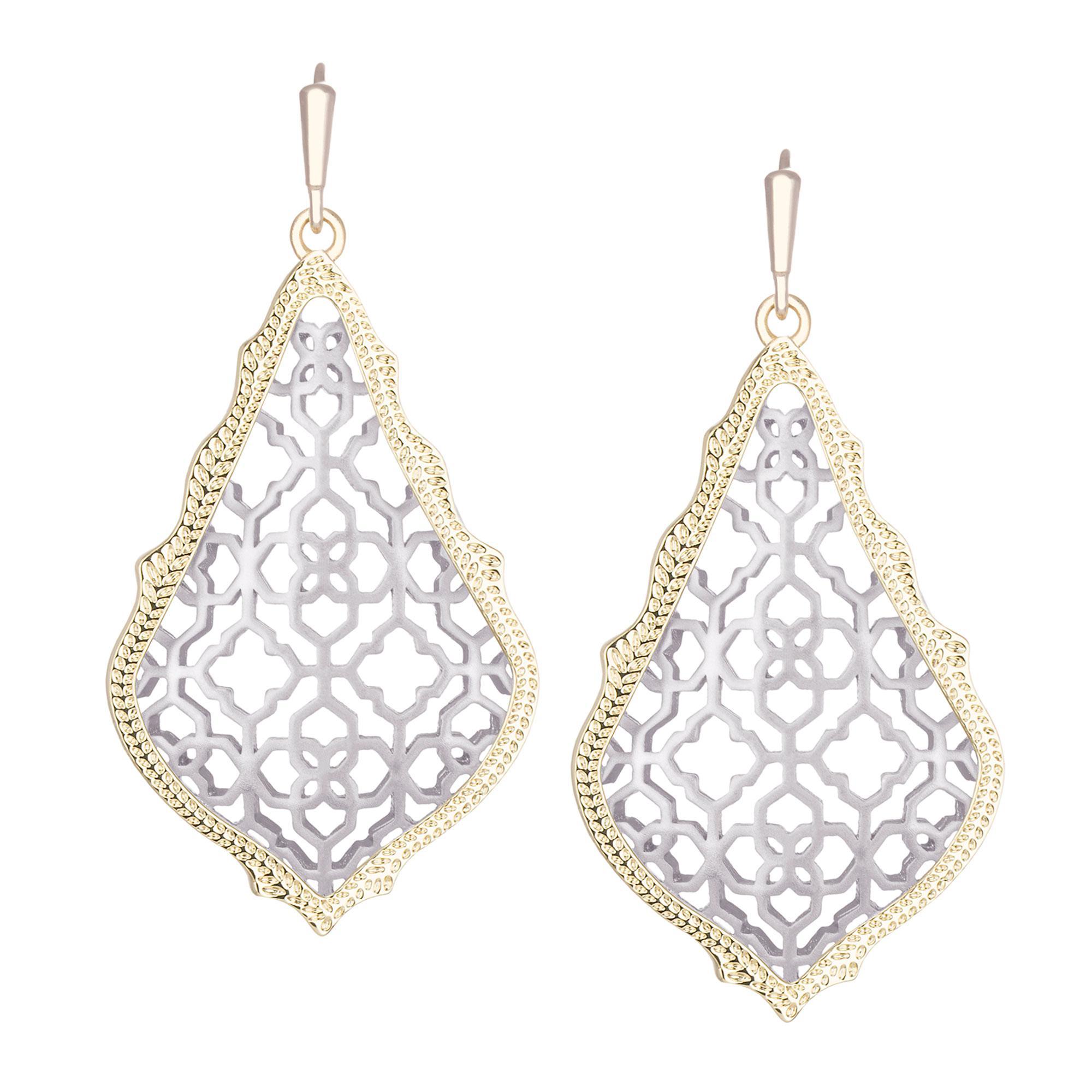 Kendra Scott Addie Earrings in Mixed Metal 842177124956