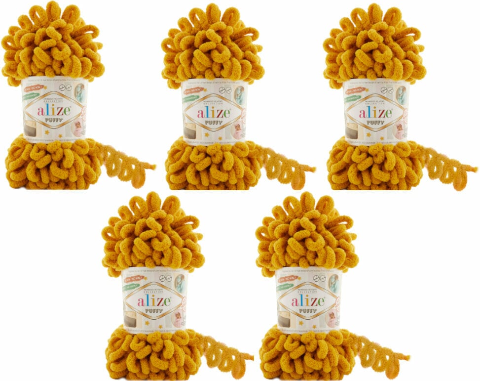 Alize Puffy SET 02 Mustard 