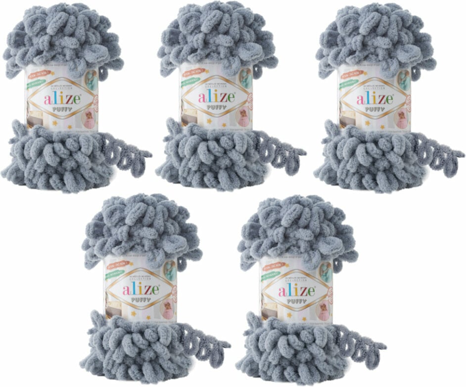 Alize Puffy SET 428 Medium Grey 