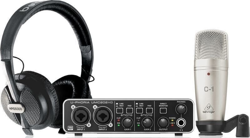 Behringer U-Phoria Studio PRO Interface audio USB 4033653130912