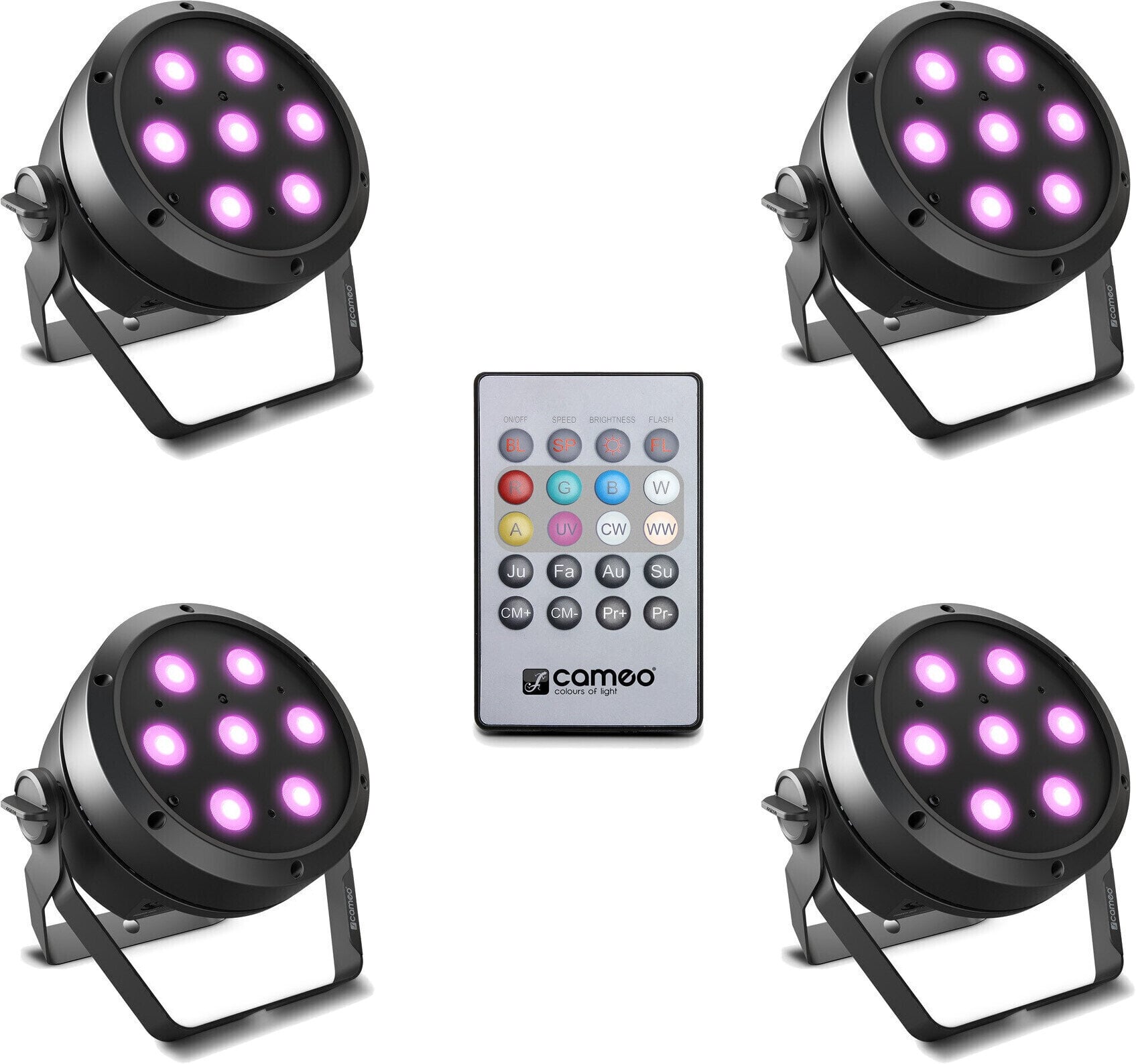 Cameo ROOT PAR 4 SET Installation éclairage 4049521465086