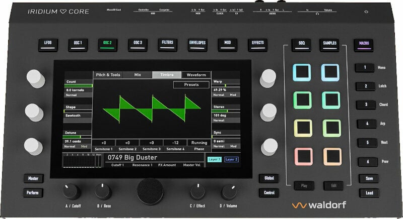 Waldorf Iridium Core Synthétiseur 4260126380127