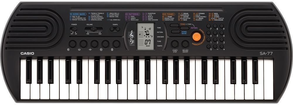 Casio SA 77 Noir 4971850321118