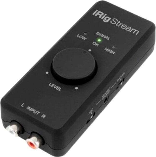 IK Multimedia iRig Stream Interface audio iOS et Android 8025813799035