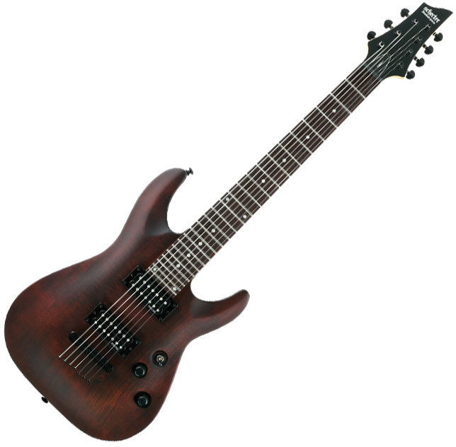 Schecter Omen-7 Walnut Satin 81544702643