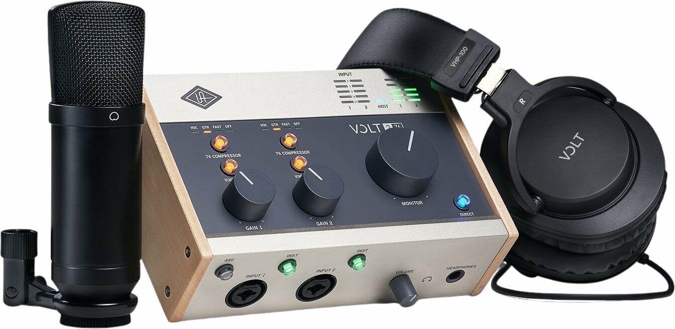 Universal Audio Volt 276 Studio Pack Interface audio USB 819937003257