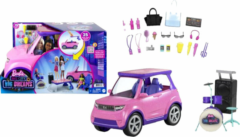 Mattel Barbie Dreamhouse Adventures Voiture transformatrice Barbie 887961972856
