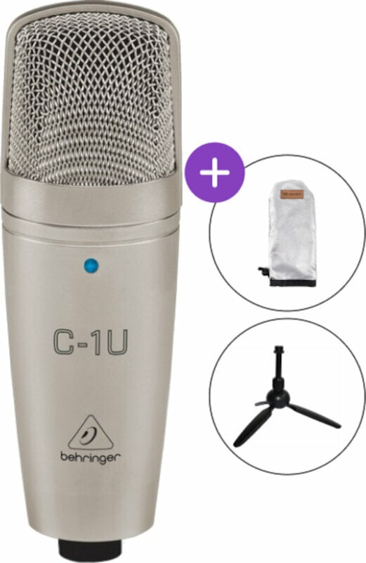 Behringer C-1U USB SET Microphone USB 