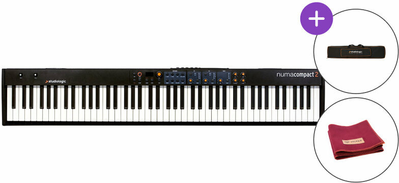 Studiologic Numa Compact 2 Soft Case SET Piano de scène 