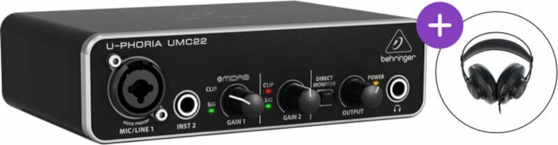 Behringer UMC22 U-Phoria SET 
