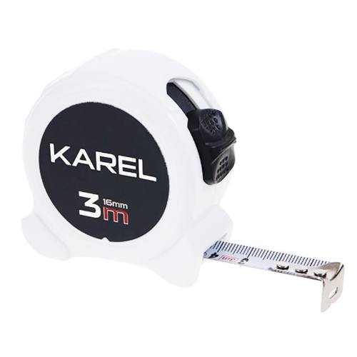 Metr svinovací KAREL CE, 3 m, bílý, FESTA